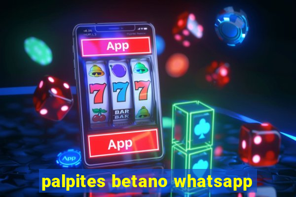 palpites betano whatsapp